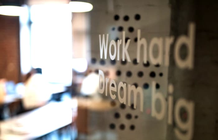 Work Hard Dream Big